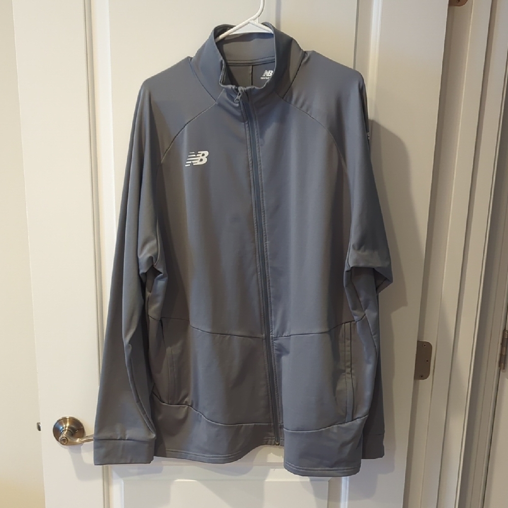 New Balance Men's Performance Jacket in Gray